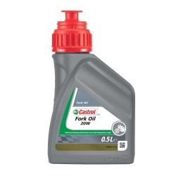 Photographie d'une huile de moteur Huile de Fourche Castrol Fork Oil 20W 500mL