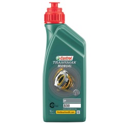 Photographie d'une huile de moteur Huile de Boîte Castrol Transmax Manual EP 80W 1L