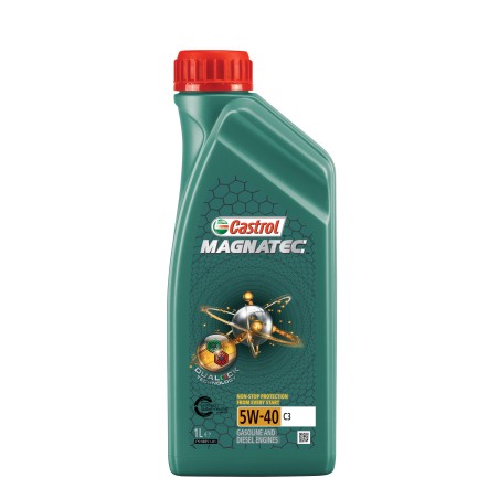 Photographie d'un bidon de Huile Moteur Castrol Magnatec 5W40 C3