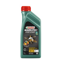 Photographie d'un bidon de Huile Moteur Castrol Magnatec Stop-Start 5W30 A5 1L