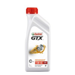 Photographie d'un bidon de Huile Moteur Castrol GTX 15W40 A3/B3