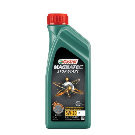 Photographie d'un bidon de Huile Moteur Castrol Magnatec Stop-Start 5W30 C2 1L