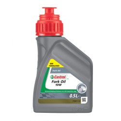 Photographie d'une huile de moteur Huile de Fourche Castrol Fork Oil 10W 500mL