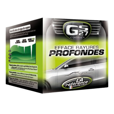 Photographie du produit d'entretien Efface Rayures Profondes GS27 100mL