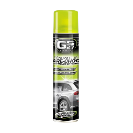 Photographie du produit d'entretien Rénovateur pare choc 400 mL GS27 Photographie du produit d'entretien Rénovateur pare choc 400 mL GS27