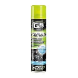 Photographie du produit d'entretien Rénovateur Plastiques Finition Mate effet Voiture Neuve 400 mL GS27