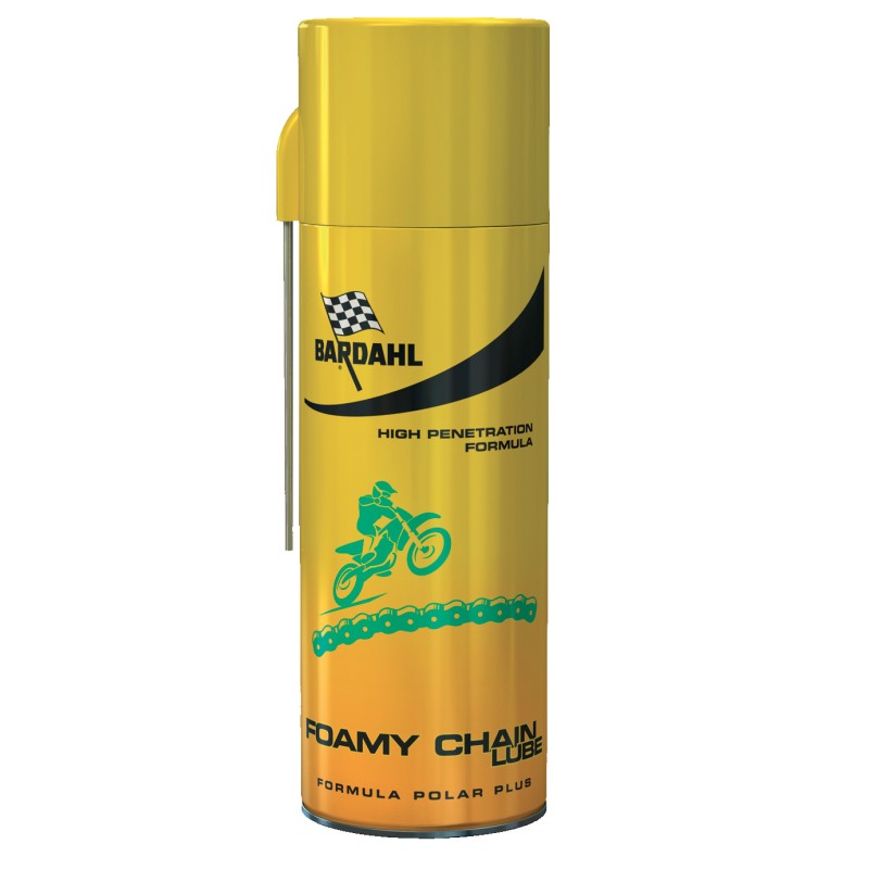 Lubrifiant Chaîne Bardahl Foamy Chain Lube 1L | 13,85 € |  Moto - Q...