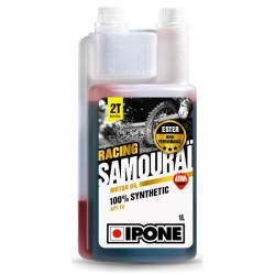 Photographie d'une huile de moteur Huile Moteur Ipone 2T 1L | SAMOURAI RACING FRAISE