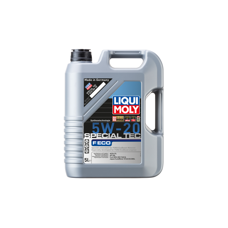 Photographie d'un bidon de Special Tec F ECO 5W-20 C5 | Huile moteur Liqui Moly