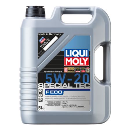 Photographie d'un bidon de Special Tec F ECO 5W-20 C5 | Huile moteur Liqui Moly