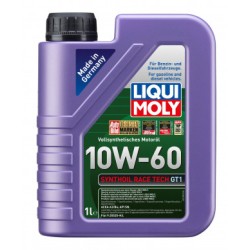 Photographie d'un bidon de Synthoil Race Tech GT1 10W-60 A3/B4 | Huile moteur Liqui Moly