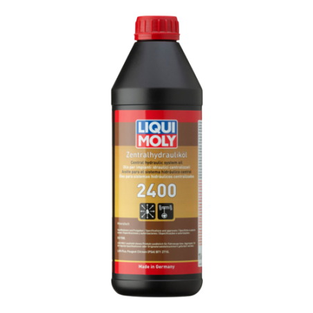 Photographie du produit d'entretien Huile système hydraulique central 2400 Liqui Moly 1L Photographie du produit d'entretien Huile système hydraulique central 2400 Liqui Moly 1L