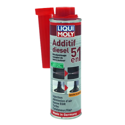 Photographie du produit d'entretien Additif Diesel 5 en 1 Liqui Moly 300mL