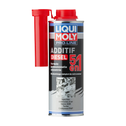 Photographie du produit d'entretien Pro-Line Additif Diesel 5 en 1 Liqui Moly 500mL