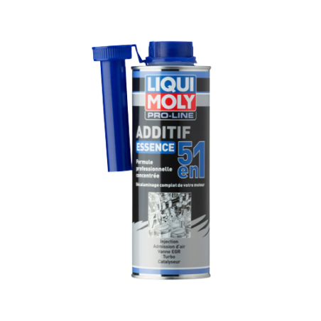 Photographie du produit d'entretien Pro-Line Additif Essence 5 en 1 Liqui Moly 500mL