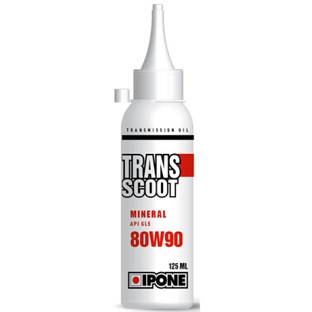 Photographie du produit d'entretien Huile de Transmission Scooter 80W90 Ipone 125mL | TRANSCOOT DOSE Photographie du produit d'entretien Huile de Transmission Scooter 80W90 Ipone 125mL | TRANSCOOT DOSE