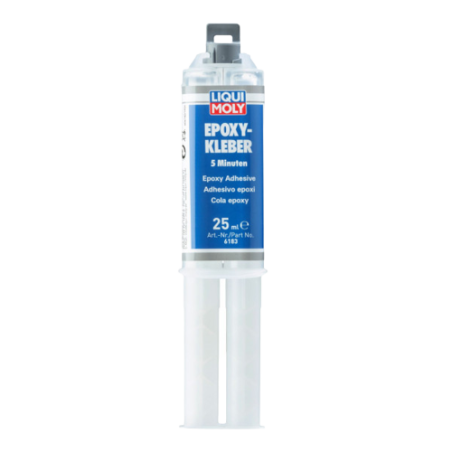 Photographie du produit d'entretien Colle époxy Liqui Moly 25mL Photographie du produit d'entretien Colle époxy Liqui Moly 25mL