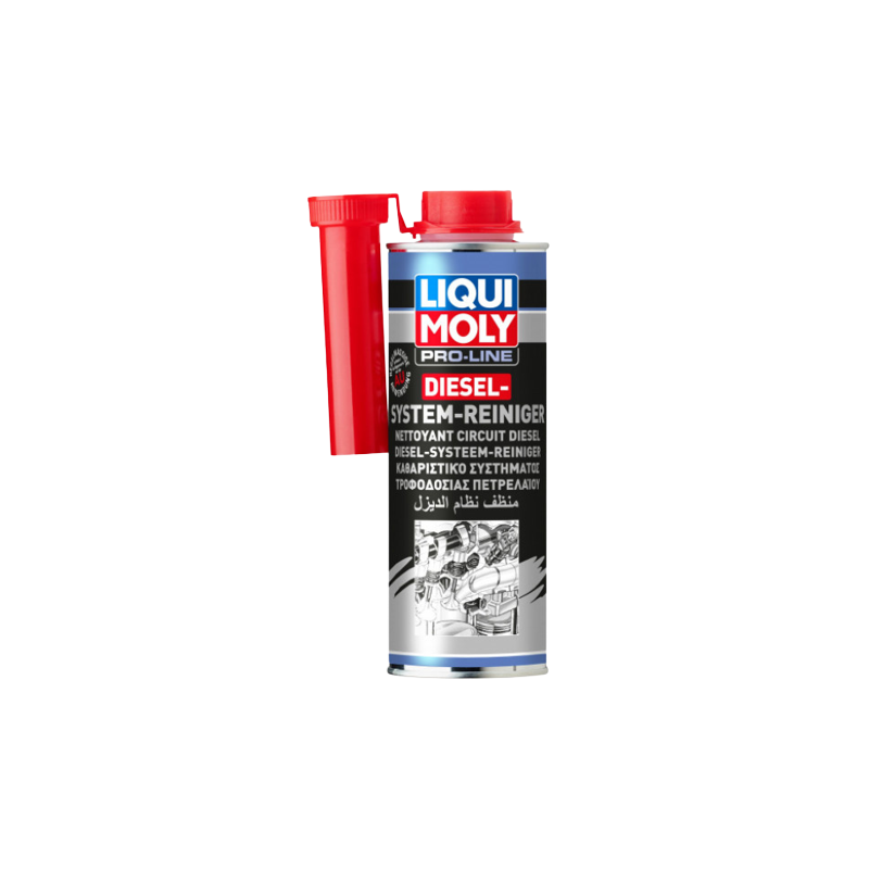 Photographie du produit d'entretien L'Additif Nettoyant système d'injection diesel Liqui Moly Pro-Line 500mL