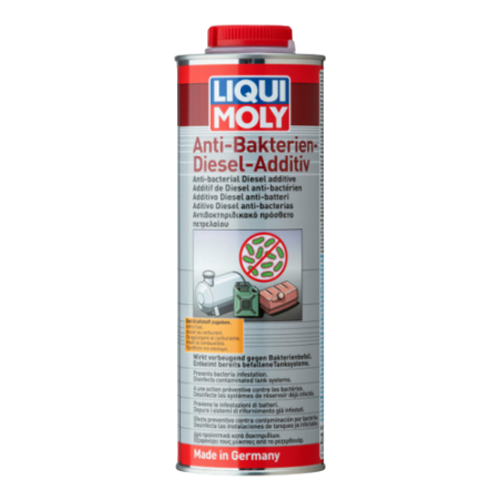 Photographie du produit d'entretien Additif Diesel Anti-bactérien Liqui Moly 1L Photographie du produit d'entretien Additif Diesel Anti-bactérien Liqui Moly 1L