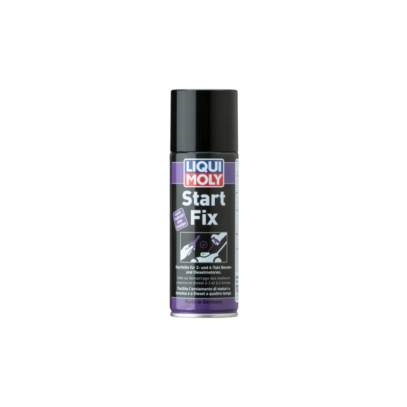 Photographie du produit d'entretien Additif d'Aide au démarrage Start Fix Liqui Moly 200mL