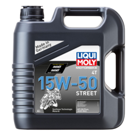 Motorbike 4T 15W-50 Street 4L |Huile moteur Liqui Moly