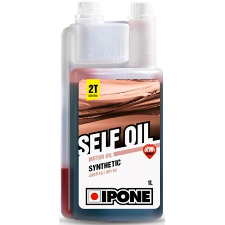 Photographie d'une huile de moteur Huile Moteur Ipone 2T 1L|SELF OIL FRAISE