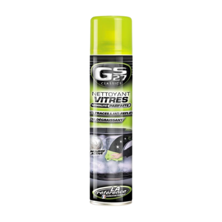 Photographie du produit d'entretien Nettoyant vitre intérieur / extérieur 400 mL GS27 Photographie du produit d'entretien Nettoyant vitre intérieur / extérieur 400 mL GS27