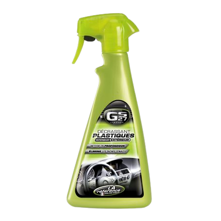 Photographie du produit d'entretien Décrassant Plastiques 500 mL GS27 Photographie du produit d'entretien Décrassant Plastiques 500 mL GS27