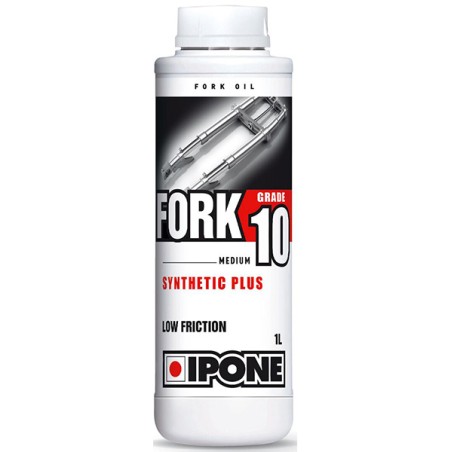 Photographie d'une huile de moteur Huile de Fourche Ipone 1L|FORK 10