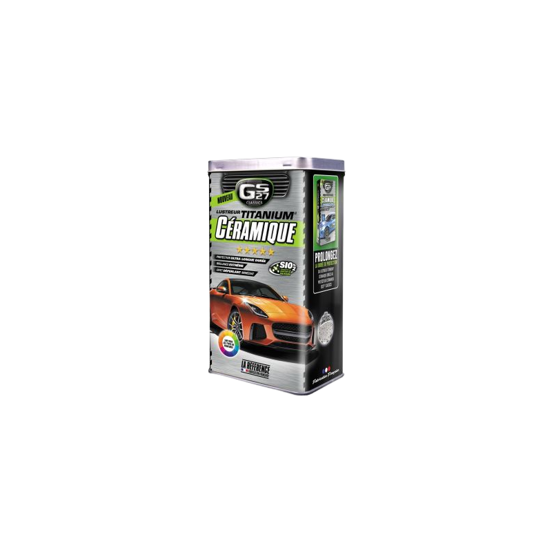 Photographie du produit d'entretien Coffret Lustreur Titanium Céramique GS27 500mL