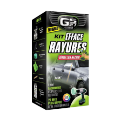 Photographie du produit d'entretien Kit efface rayures - Rénovation Machine GS27