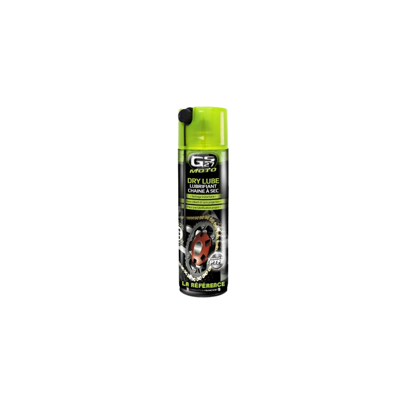 Lubrifiant Chaîne à sec GS27 Dry Lube 500mL | 20,19 € |  Moto - Qua...