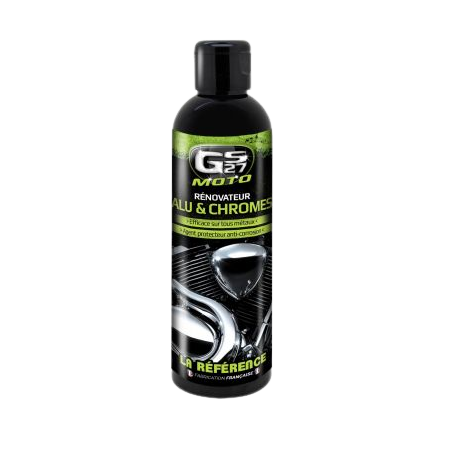 Photographie du produit d'entretien Rénovateur alu et chromes Moto 200mL GS27 Photographie du produit d'entretien Rénovateur alu et chromes Moto 200mL GS27