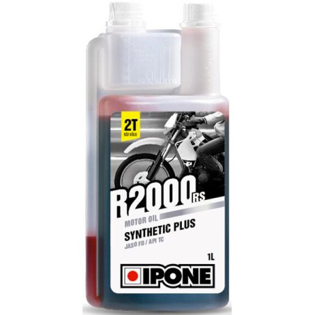 Photographie d'une huile de moteur Huile Moteur Moto Ipone 2T 1L|R2000 RS