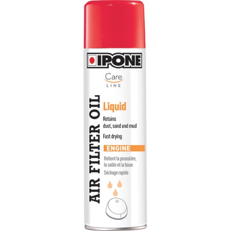 Photographie d'une huile de moteur Huile pour Filtre à Air Ipone 500mL|AIR FILTER OIL LIQUID Photographie d'une huile de moteur Huile pour Filtre à Air Ipone 500mL|AIR FILTER OIL LIQUID
