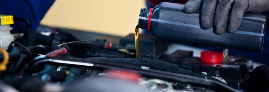 Pompe à huile-lubrification de son moteur automobile