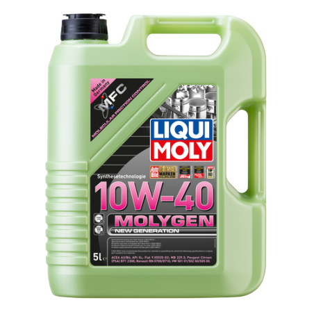 huile moteur liqui moly molygen new generation 10W40 5l