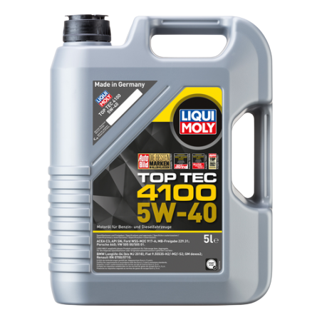 huile moteur liqui moly Top Tec 4100 5l