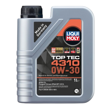 huile moteur liqui moly Top Tec 4310 5l