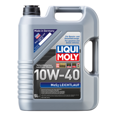 huile moteur liqui moly MoS2 anti usure leichtlauf 10W40