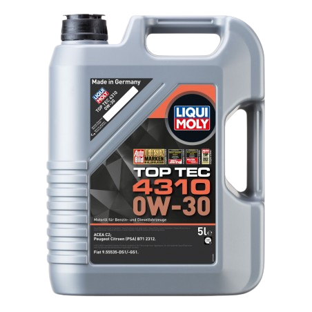 huile moteur liqui moly top tec 4310 0W30