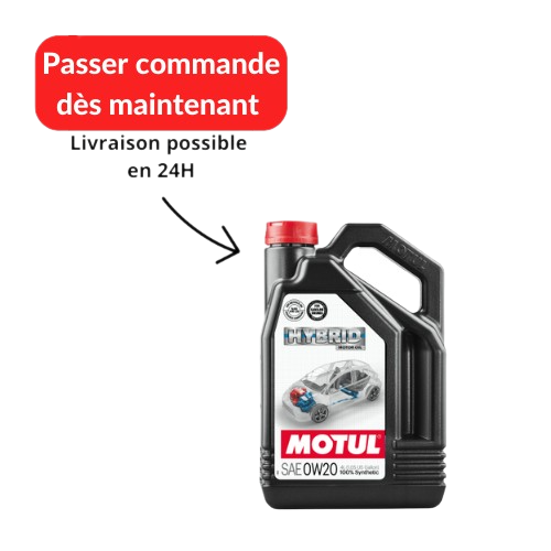 huile moteur motul hybride 0W20