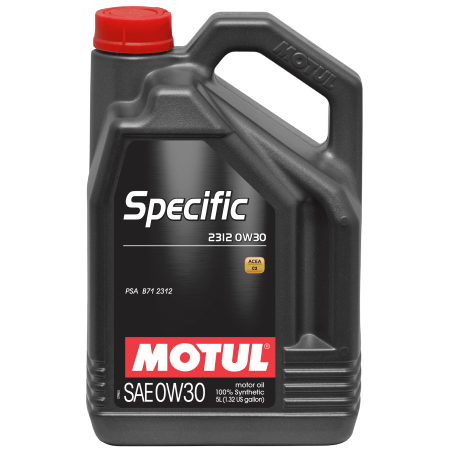 huile moteur motul specific 2312 0W30