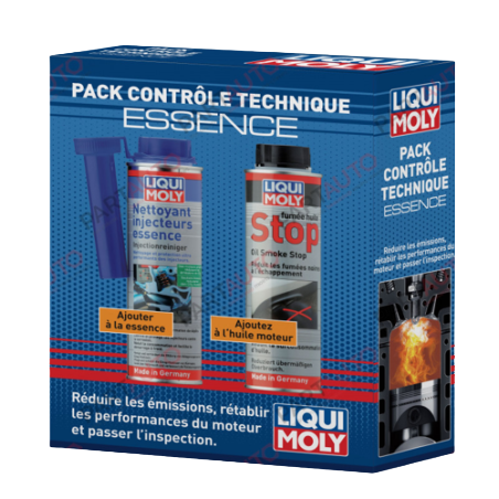 PACK CONTRÔLE TECHNIQUE ESSENCE LIQUI MOLY 